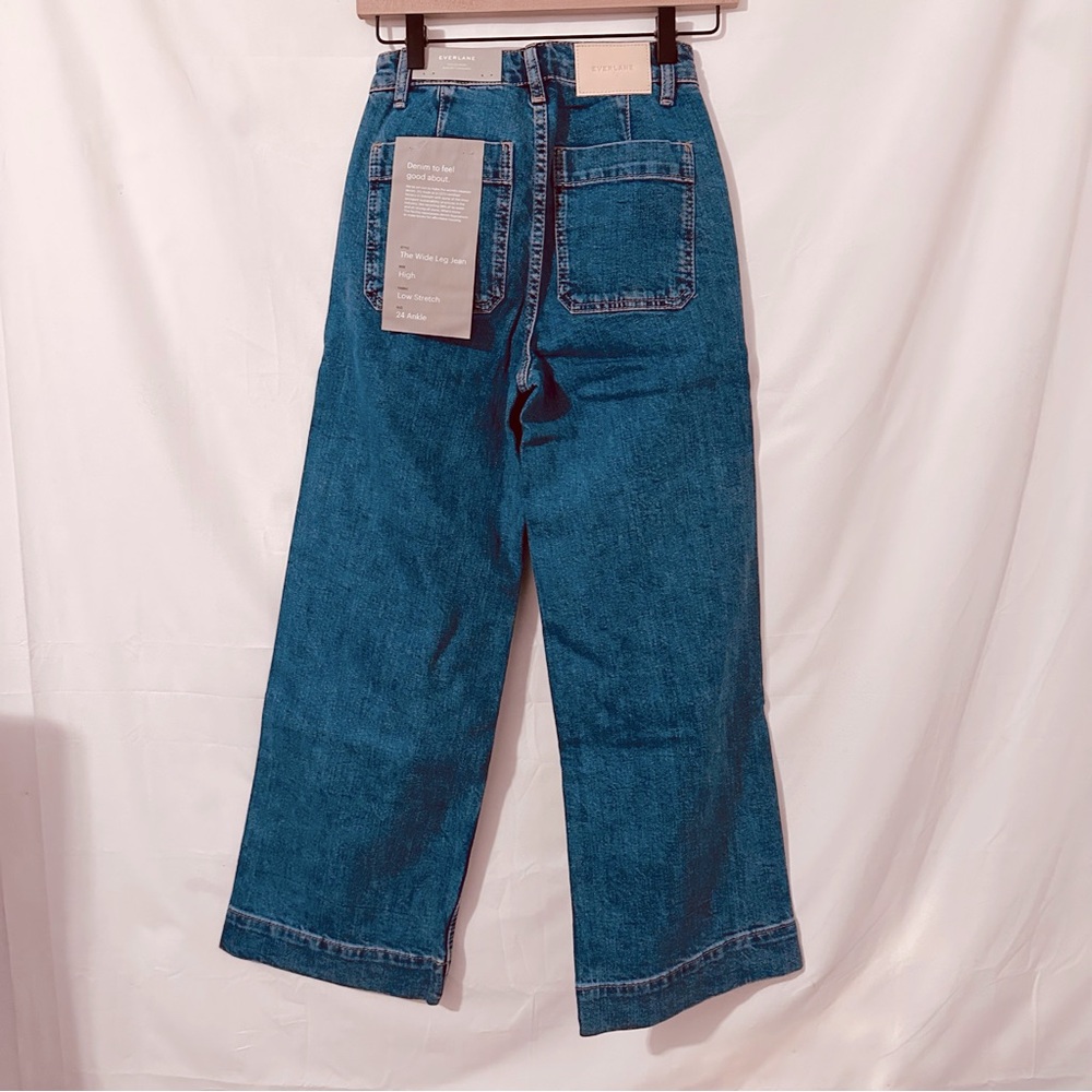 Everlane | Jeans | The Wide Leg Jean • Ankle - Picture 2 of 10